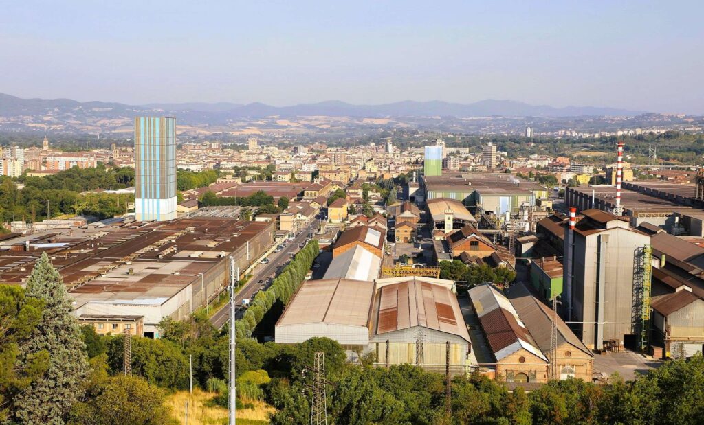 Vista sul comune di Terni per illustrare lo sviluppo dello struemnto DUP Digitale, realizzato da Open Impact